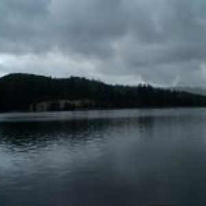 Panoramic view of Ice House Reservoir