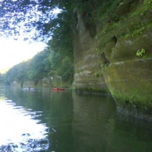 'The Wall' White R., Martin County, In.