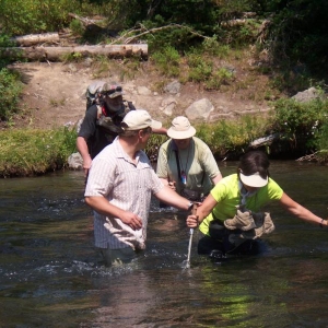 3 crossings of the Bechler required teamwork