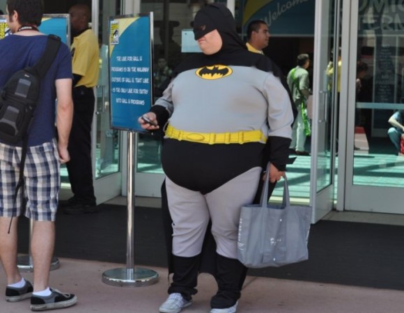 batman fat obese costume