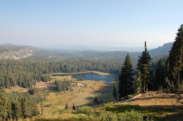 Cold Boiling Lake at Lassen Volcanic National Park