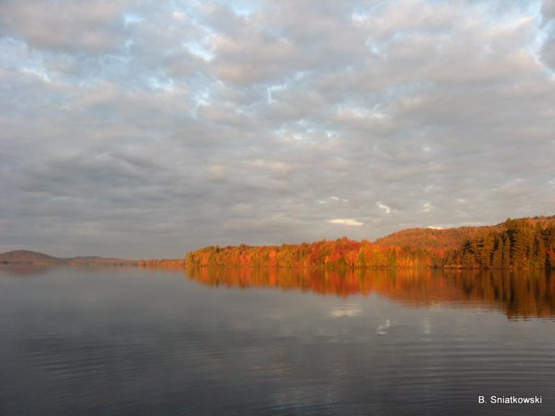 Fall sunrise