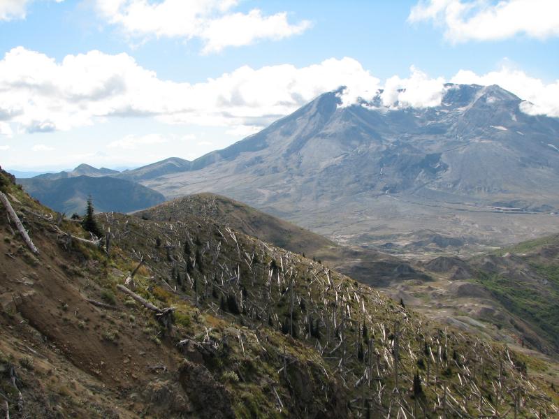 helens with  hood in the far left back ground