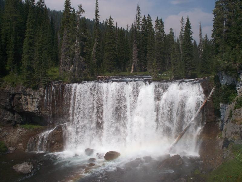 Iris Falls on the Bechler