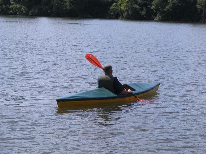 Paddle is a little too short. Next item of business is to carve out a Greenland-style paddle