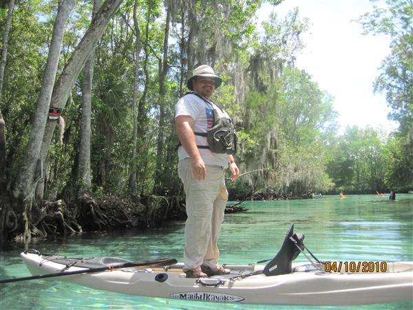 Yup, I can stand on my kayak