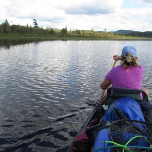 Entering Round Lake